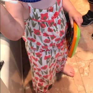 Floral romper, 18m